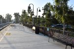 Looking west from Redlands Downtown Metrolink platform  